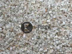 Křemičitý písek na zásyp trávníku 0,5 - 1,0 mm (25 kg pytle)