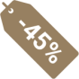 Sleva 45 % nad 1 tunu vč.